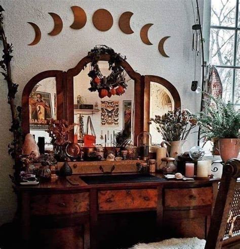 Pagan inspired bedroom
